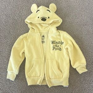 Disney Winnie the Pooh hoodie yellow
